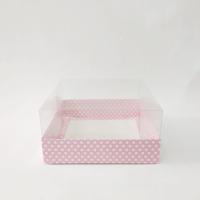 20x20x10 Pembe Puantiyeli Kutu