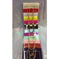 20x20x10 Sarı Gümüş Yaldızlı Karton Çanta