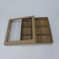 25x25x5 Bölmeli Kraft Kutu