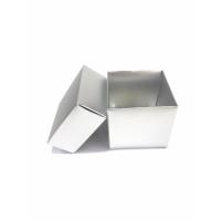 10x10x10 Komple Gümüş Kutu