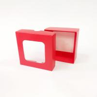 10x10x5 Pencereli Kırmız Kutu