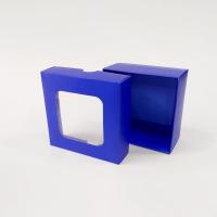 10x10x5 Pencereli Lacivert Kutu