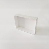 11x8x3 Altı Beyaz Üstü Asetat Kutu