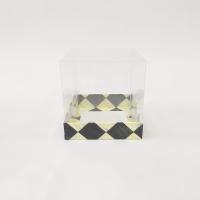 12x12x12 Dama Altı Kartonlu Asetat Kutu
