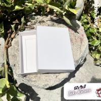 12x9x3 Beyaz Süngerli Takı Kutusu [Demonte]