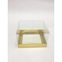15x12x10 Altın Altı Kartonlu Asetat Kutu