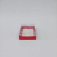 15x12x5 Kırmızı Altı Kartonlu Asetat Kutu