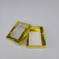 15x12x5 Pencereli Altın Kutu