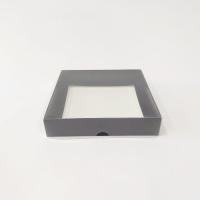 15x15x3 Siyah Altı Kartonlu Asetat Kutu
