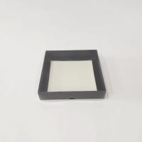 15x15x3 Siyah Altı Kartonlu Asetat Kutu