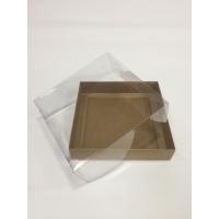15x15x5 Kraft Altı Kartonlu Asetat Kutu