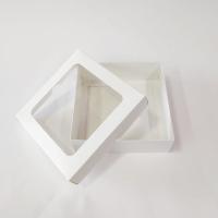 15x15x5 Pencereli Beyaz Kutu