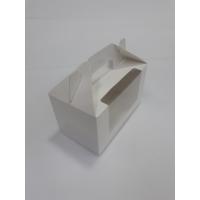 16x9x9 BEYAZ PENCERELİ ÇANTA KUTU