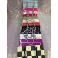 18x15x7 Fuşya Gümüş Yaldızlı Karton Çanta