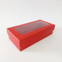 20x10x5 Pencereli Kırmızı Kutu