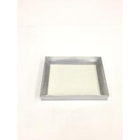 20x15x3 Gümüş Altı Kartonlu Asetat Kutu
