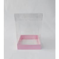 20x20x30 Alt Pembe Üst Asetat Kutu