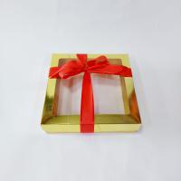 20x20x5 Pencereli Altın Kutu