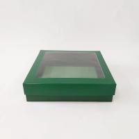 20x20x5 Pencereli Yeşil Kutu