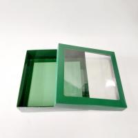 20x20x5 Pencereli Yeşil Kutu