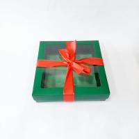 20x20x5 Pencereli Yeşil Kutu