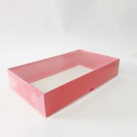25x15x5 Kırmızı Altı Kartonlu Asetat Kutu