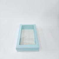 25x15x5  Pencereli Mavi Kutu