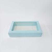 25x15x5  Pencereli Mavi Kutu