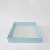 25x25x5 Mavi Altı Kartonlu Asetat Kutu