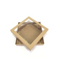 25x25x5 Pencereli Kraft Kutu