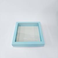 25x25x5 Pencereli Mavi Kutu