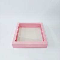 25x25x5 Pencereli Pembe Kutu