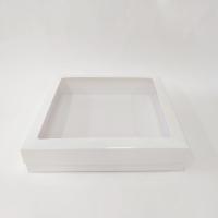 25x25x5 Pencereli Beyaz Kutu