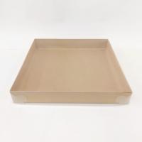 35x35x5 Kraft Altı Kartonlu Asetat Kutu