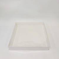 35x35x5 Altı Beyaz Üstü Asetat  Kutu