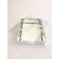 40x26x8 Gümüş Altı Kartonlu Asetat Kutu