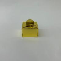 5x4.5x3.5 Altın Tekli Lokum Kutusu