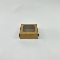 8x8x3 Pencereli Kraft Kutu