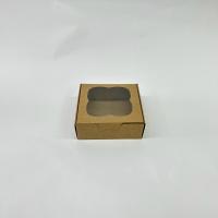 9x9x3 Pencereli  Kraft Kutu