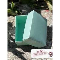 Kampanyalı! 6x4x3 Su Yeşili Süngerli Yüzük Kutusu [Demonte]