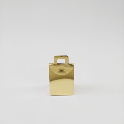 11x7x4 Altın Mini Kağıt Çanta