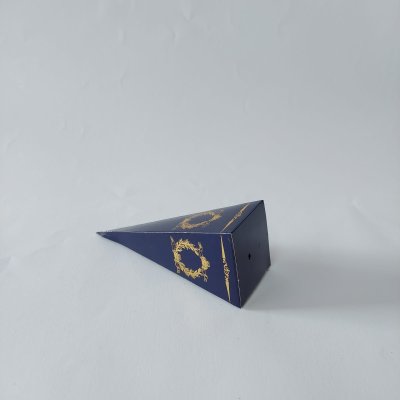 15X4 Lacivert Altın Yaldızlı Külah