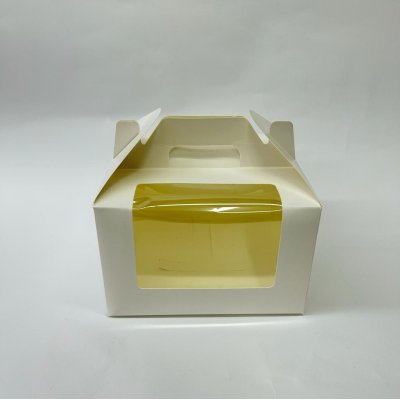 16x15x9 Beyaz Pencereli Kutu