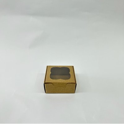 7x7x3 Pencereli Kraft Kutu