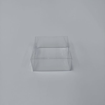 9x9x4 Full Asetat Kutu (Şeffaf PVC)
